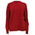 Autre Marque LouLou Studio Safi Pullover aus rotem Kaschmir  - Ansicht 1