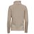 Autre Marque Kaschmir-Rollkragenpullover mit Totenkopf-Motiv in Cream Cashmere Weiß Roh - Ansicht 4