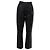 Pantaloni Agolde a vita alta e gamba dritta in pelle nera