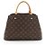 Borsa Tote Louis Vuitton Monogram Canvas Montaigne MM Marrone - vista 3