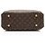 Borsa Tote Louis Vuitton Monogram Canvas Montaigne MM Marrone - vista 4