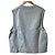 Autre Marque Gilet scollo a V Roberto Collina Marrone - vista 2