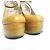 Chloé Chloe Leder-Pumps mit Holzsohle und hohem Absatz Braun - Ansicht 8