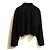 Autre Marque INGEBORG Strick 2-Way Jackenkleid Ensemble Schwarz - Ansicht 4