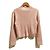 Autre Marque Top de punto de algodón y seda Hammock FOXEY Rosa