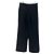 Autre Marque Pantalones negros anchos con botones - vista 2