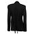 Victoria Beckham Schwarzer Blazer mit quadratischem Schnitt - Ansicht 2