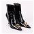 Balenciaga Botines de piel charol negra Negro - vista 5