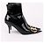 Balenciaga Botines de piel charol negra Negro - vista 6