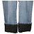 Dior Pantaloni in denim canage in cotone blu - vista 3