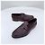 Hermès Loafer aus Leder Burgund Rot - Ansicht 3