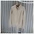 Loro Piana Baby-Kaschmir Strickpullover mit Reißverschluss, Ivory Weiß - Ansicht 2
