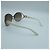 Salvatore Ferragamo Occhiali da sole da donna Crystal Decorative Brown Ivory Marrone - vista 5
