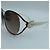 Salvatore Ferragamo Occhiali da sole da donna Crystal Decorative Brown Ivory Marrone - vista 6