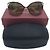 Salvatore Ferragamo Occhiali da sole da donna Crystal Decorative Brown Ivory Marrone - vista 8