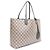 Gucci Borsa Shopper e Borsa a Tracolla Reversibili in PVC con Logo GG Marrone - vista 11