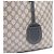 Gucci Borsa Shopper e Borsa a Tracolla Reversibili in PVC con Logo GG Marrone - vista 5
