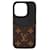 Louis Vuitton Pallas Bumper per iPhone Pro Black Nero
