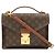 Borsa a mano Louis Vuitton Monogram Monceau 26 Marrone