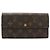 Cartera Larga Louis Vuitton Monogram Castaño - vista 2