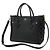 Louis Vuitton Monogram Tuftage On My Side MM Handtasche Schwarz - Ansicht 3