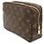 Louis Vuitton Monogram Clutch Handtasche Braun - Ansicht 3