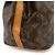 Noe Borsa a tracolla Louis Vuitton Monogram Petit Noé Marrone - vista 10