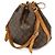 Noe Borsa a tracolla Louis Vuitton Monogram Petit Noé Marrone - vista 3