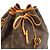 Noe Borsa a tracolla Louis Vuitton Monogram Petit Noé Marrone - vista 5