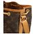 Noe Borsa a tracolla Louis Vuitton Monogram Petit Noé Marrone - vista 9