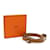 Hermès Hermes Courchevel Leather Dog Leash Golden  - view 7