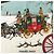 Hermès Hermes Carre 90 Winter Post Coach Scarf Rosso Multicolore - vista 3