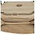 Borsa a tracolla Saint Laurent Betty con catena e borchie Beige - vista 4