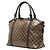 Borsa a mano e a tracolla Gucci in pelle marrone - vista 2