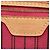 Borsa a tracolla Louis Vuitton Monogram Neverfull MM Marrone Rosa - vista 10