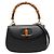 Borsa a mano e a tracolla Gucci Bamboo Nero
