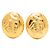 Orecchini a clip Chanel Mademoiselle Logo D'oro