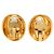 Orecchini a clip Chanel Mademoiselle Logo D'oro - vista 2