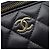 Borsa a tracolla con catena Chanel Small Vanity Case Nero - vista 9