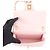 Borsa a tracolla con catena in pelle rosa Chanel - vista 6