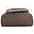 Zaino Louis Vuitton Monogram Macassar Josh Marrone Nero Monogramma - vista 3