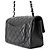 Timeless Borsa a tracolla Chanel Mini Matelassé nera con catena Nero - vista 2