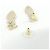 Orecchini a goccia Chanel ABF701 D'oro - vista 3
