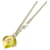 Collar Chanel ABH000 Blanco Dorado Amarillo