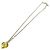 Collar Chanel ABH000 Blanco Dorado Amarillo - vista 2