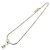 Collana Chanel in perle artificiali oro e bianche Bianco D'oro - vista 2