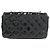 Borsa a tracolla Chanel 65050 in pelle smaltata nera Nero - vista 2