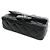 Borsa a tracolla Chanel 65050 in pelle smaltata nera Nero - vista 3