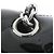 Borsa a tracolla Chanel 65050 in pelle smaltata nera Nero - vista 6
