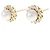Orecchini a lobo Tiffany & Co. in oro giallo 18K e perle Akoya - vista 2